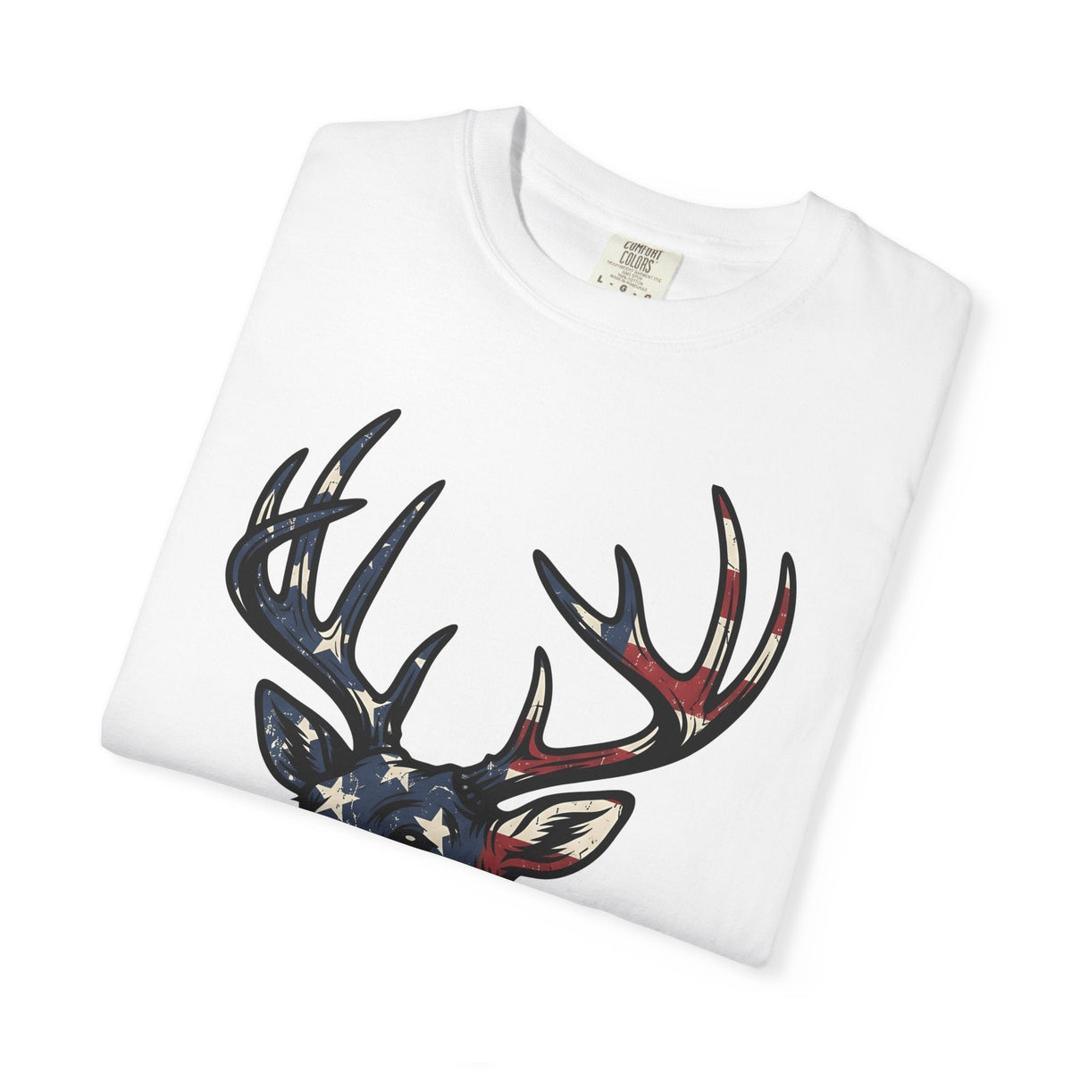 Deer Head Patriotic T-Shirt – American Outdoors Hunting product image 5