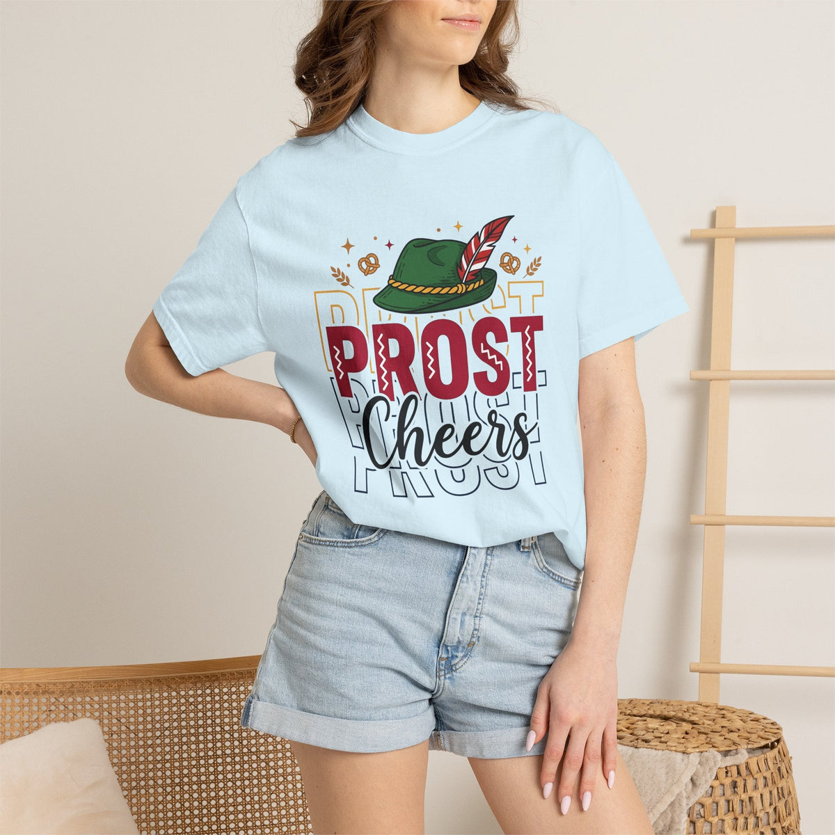Alpine Hat Shirt Oktoberfest Ale Unisex Gift Graphic Tee Tyrolean T-Shirt