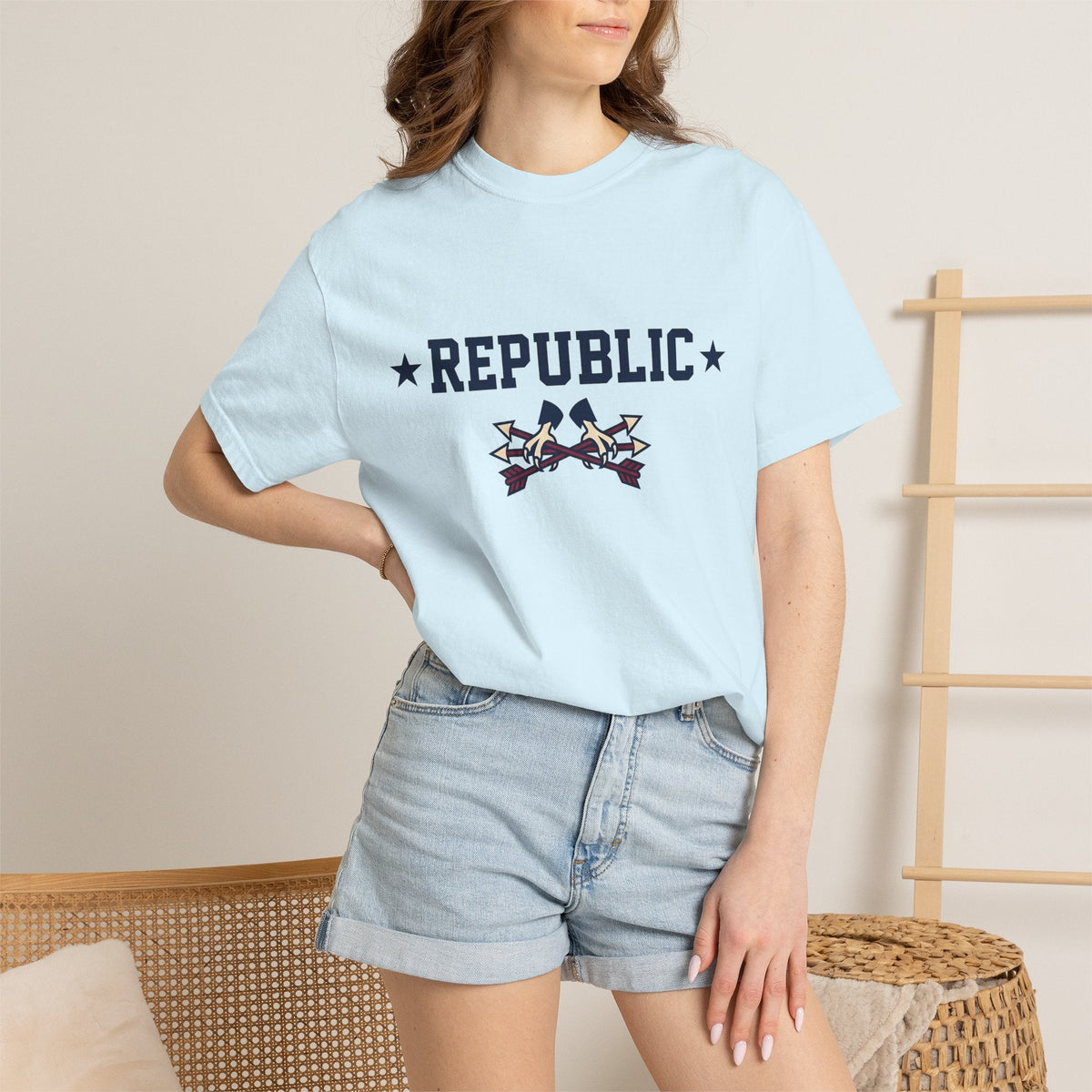 Crossed Axes Shafts Shirt America Liberty Unisex Gift product image 9