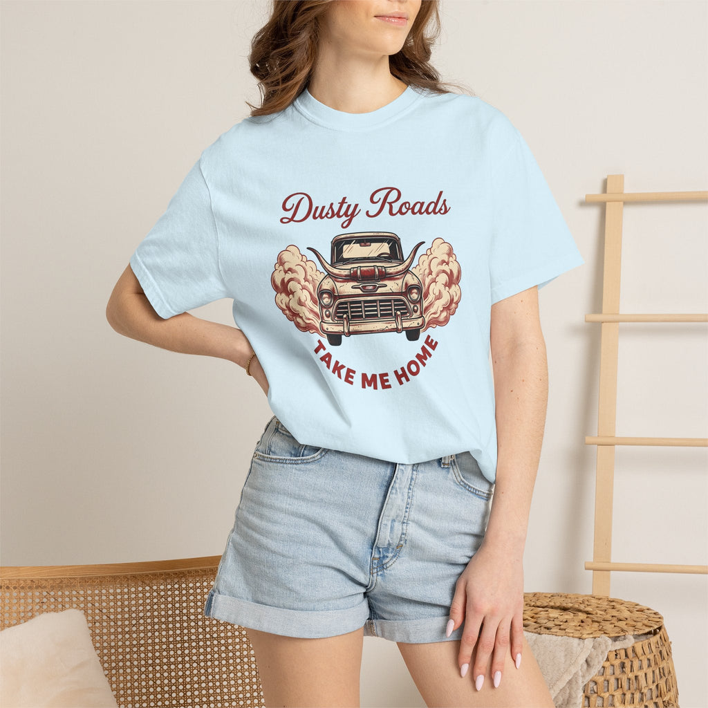Old Pickup Shirt Cowgirl Barnyard Gift for Women Rugged Tee product image 9