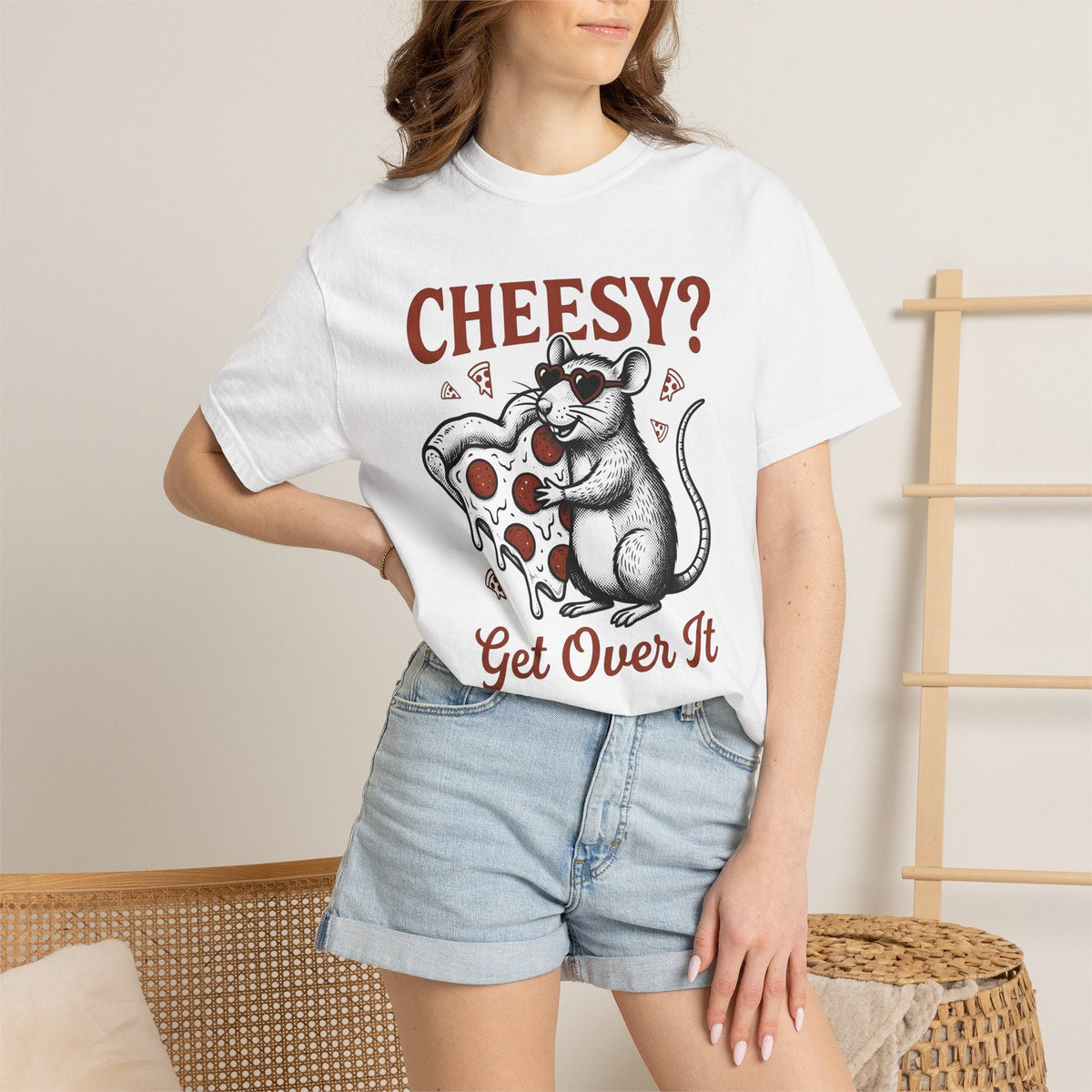 Mouse Pie Shirt St. Valentine's Day Dish Unisex Gift Old product image 6