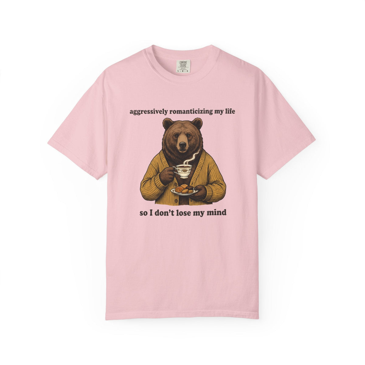 Bear Drink Shirt Funny Creatures Unisex Gift Classic Tee product image 3