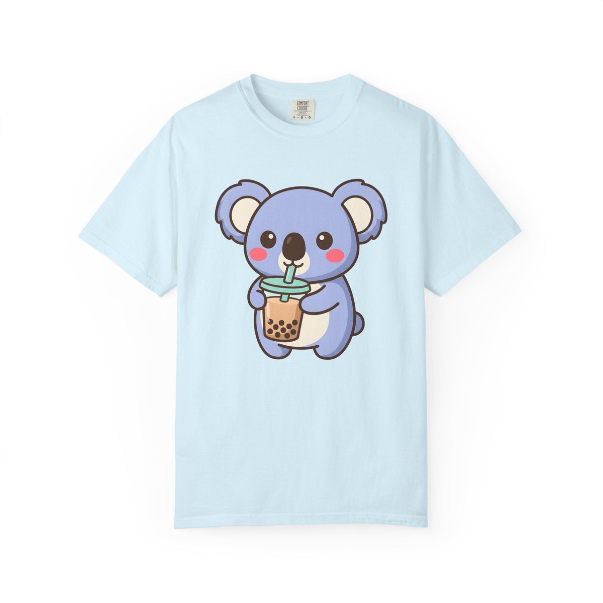 Koala Bubble Shirt Drinks Wildlife Unisex Gift Chibi Tee product image 2