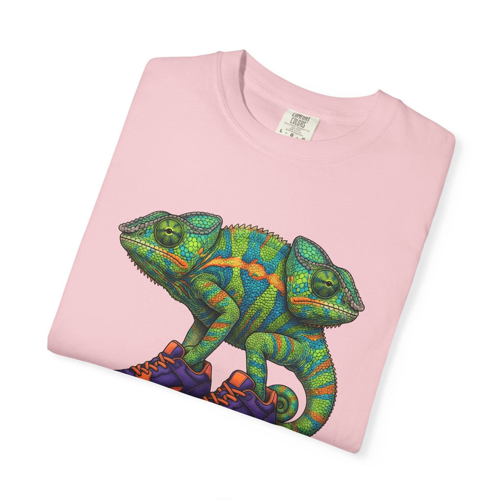 Chameleon Sneakers Shirt Animals Reptile Unisex Gift Vibrant Graphic Tee Custom
