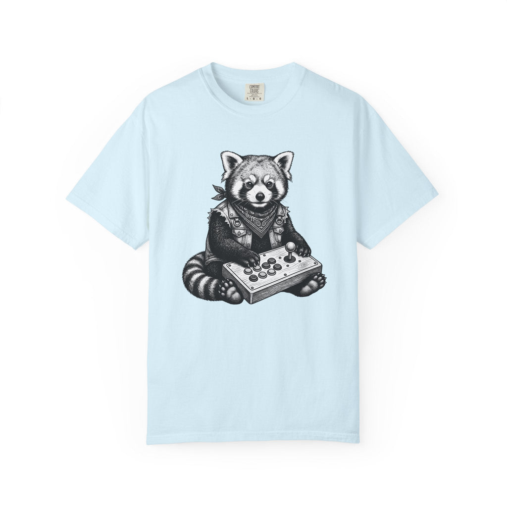 Red Panda Shirt Animals Gaming Unisex Gift Hand Drawn Tee product image 2