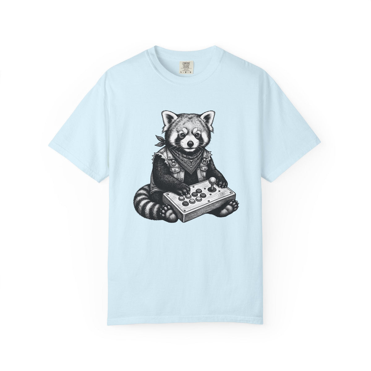 Red Panda Shirt Animals Gaming Unisex Gift Hand Drawn Tee product image 2