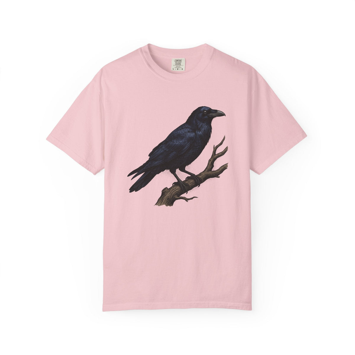 Raven Bird Shirt Halloween Nature Gift Women Gothic Tee product image 3