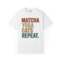Kitten Yoga Bold Typography T-Shirt – Cat Lover Yogi product image 1