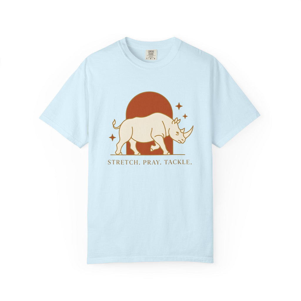 Rhino Art Shirt Sports Training Unisex Gift Plain Tee product image 2