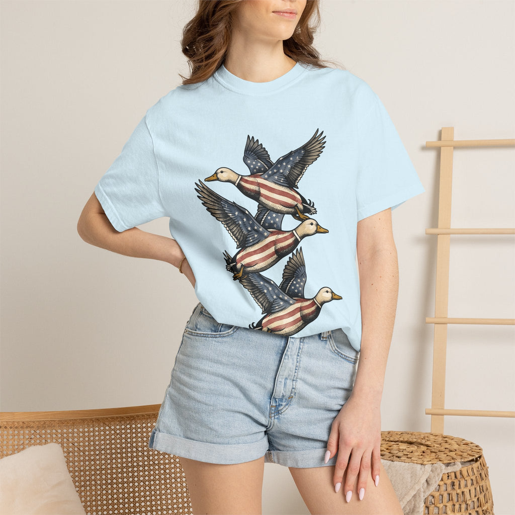 Patriotic Mallards Shirt 4th Of July Nature Gift Women product image 9