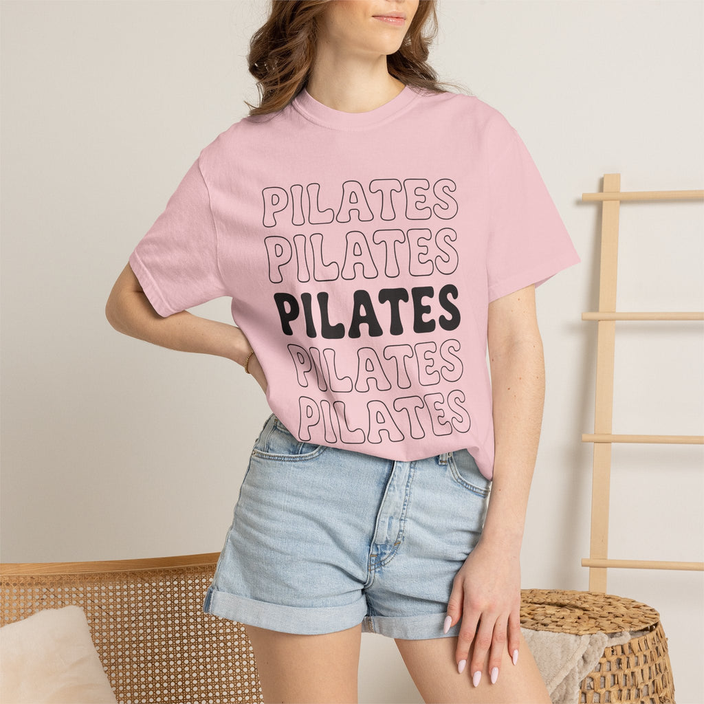 Layered Text Design Shirt Pilates Workout Unisex Gift product image 12
