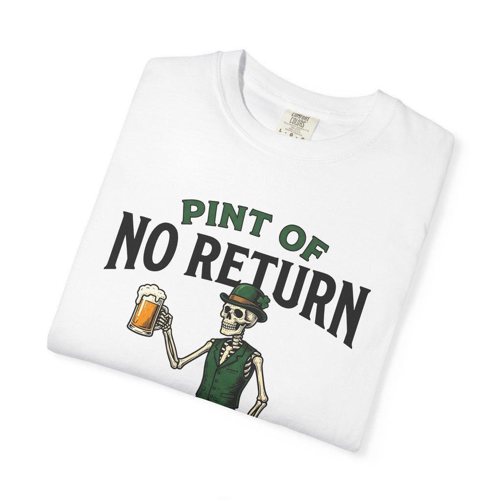 Skeleton Leprechaun Shirt St Patrick's Day Drinking Unisex product image 5