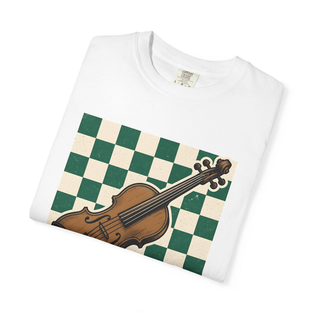 Fiddle Illustration Shirt St Patrick's Day Instruments product image 5