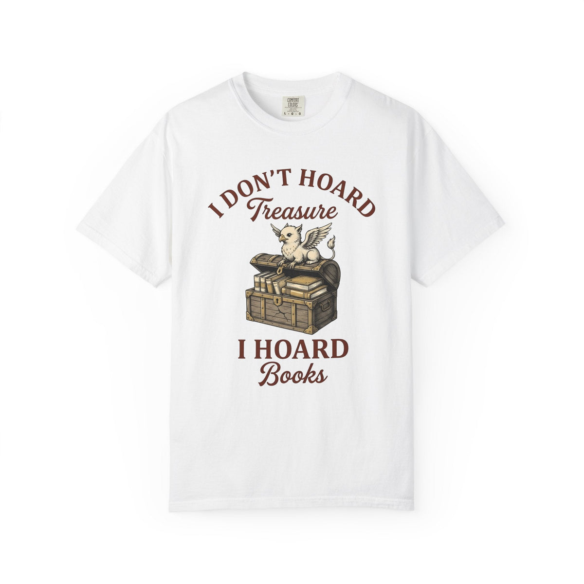 Griffin Treasure Box Shirt Book Mythology Unisex Gift Retro product image 1
