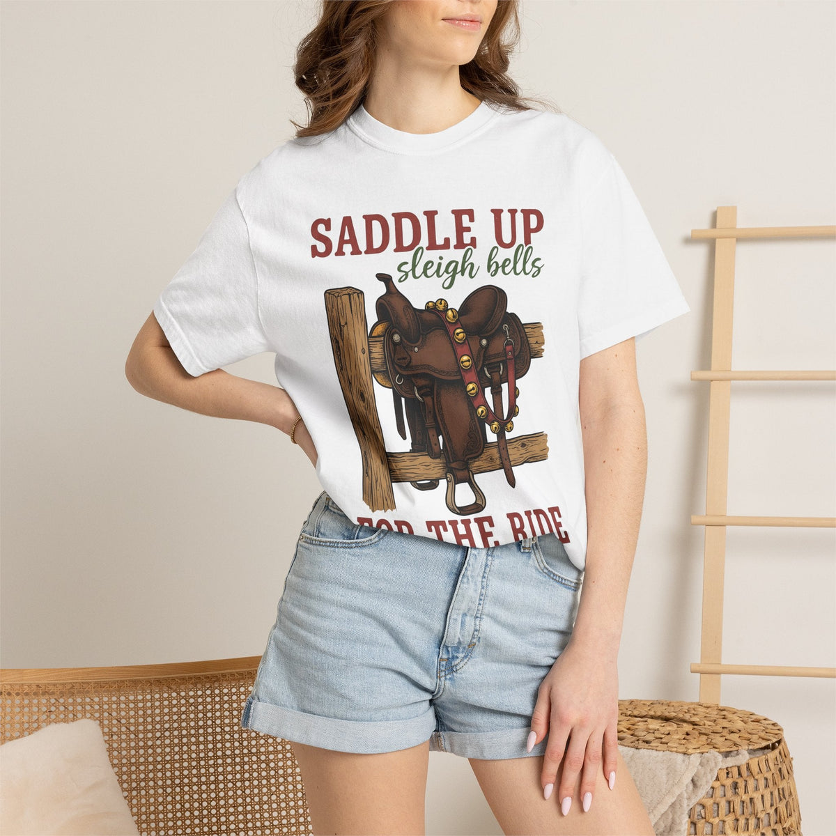 Leather Saddle Shirt Cowgirl Winter Gift for Women Classic product image 6