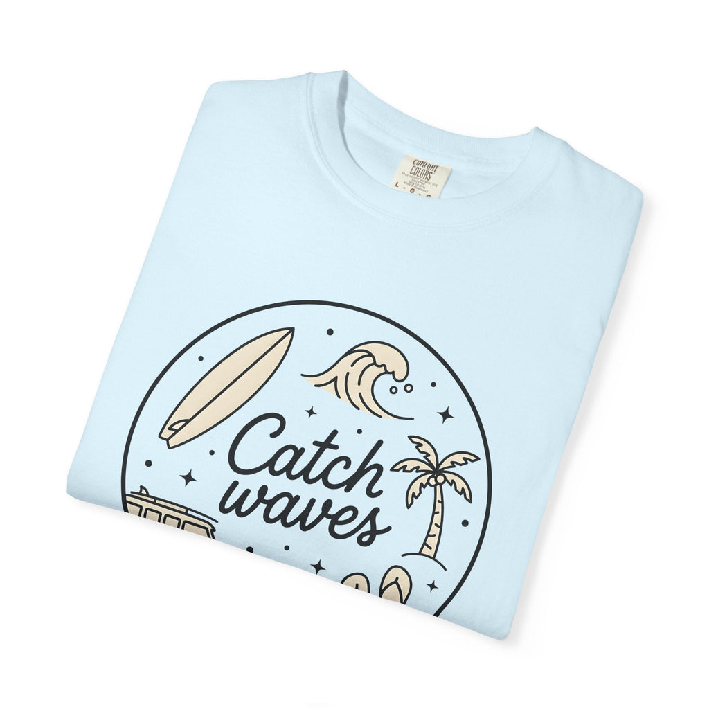 Surfboard Wave Shirt Surfing Beach Gift Women Line Art Tee product image 8