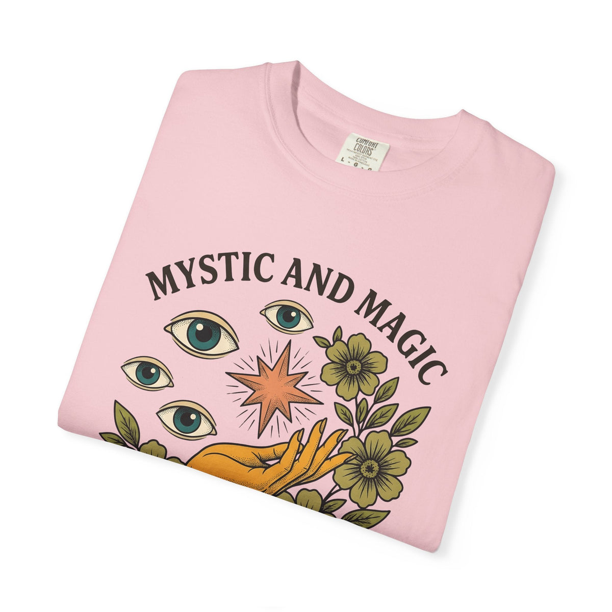 Hand Eye Bloom Shirt Boho Chic Wellness Unisex Gift Rustic product image 11