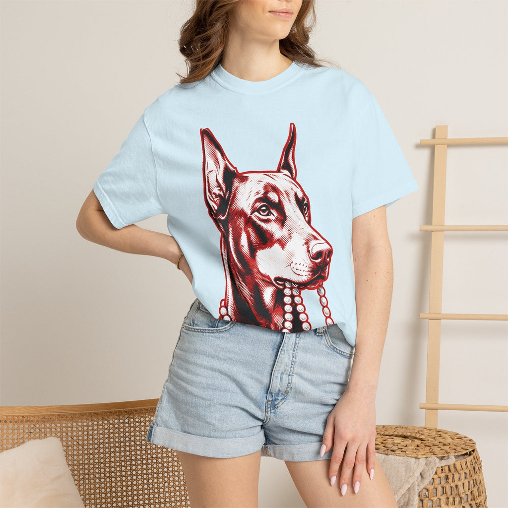Doberman Pet Shirt St Valentines Day Animals Unisex Gift product image 9