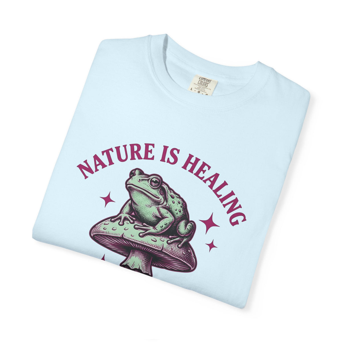 Toad Fungus Retro T-Shirt – Funny Outdoors Nature Humor product image 8