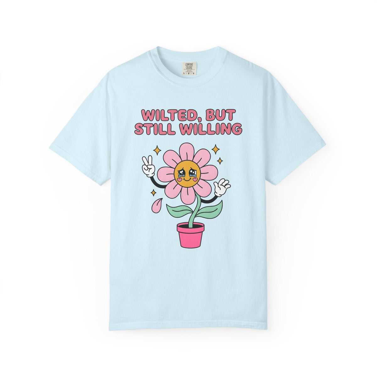 Cute Flower Shirt Funny Inspiration Unisex Gift Chibi Tee product image 2