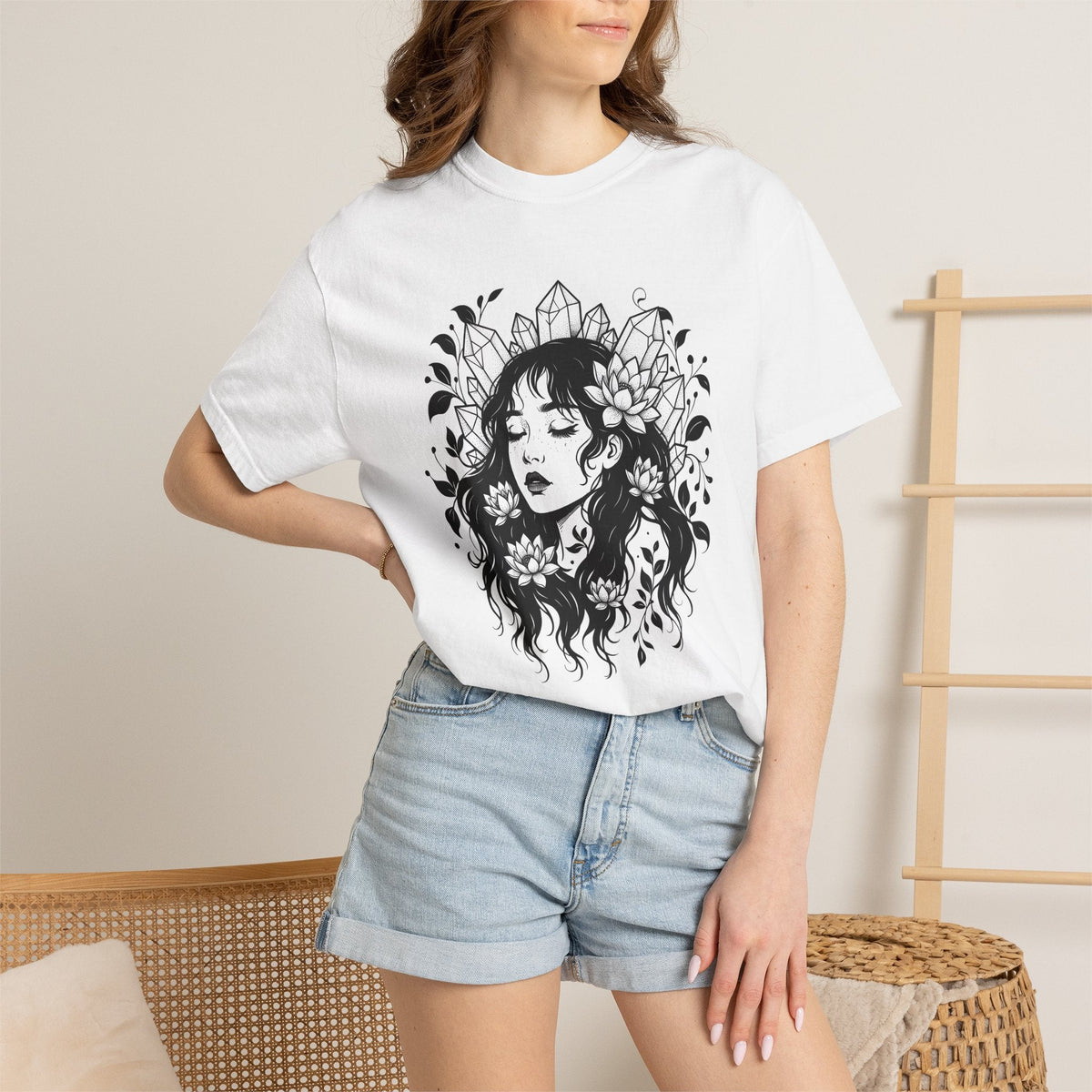 Enchanted Lady Shirt Boho Chic Energy Gift Women Body Art product image 6