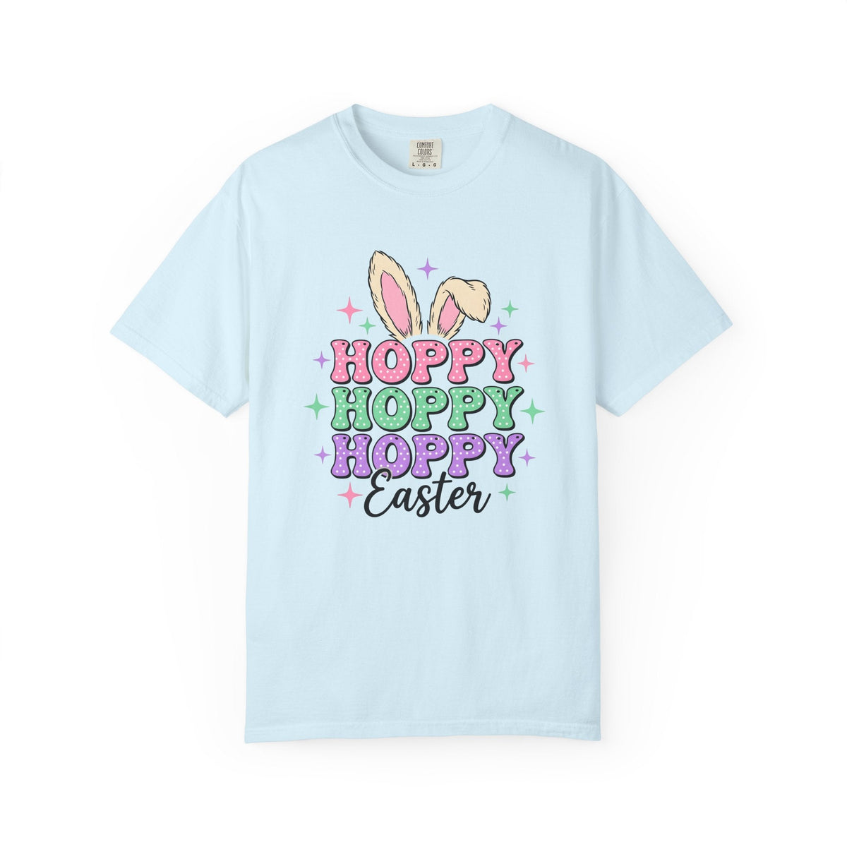 Bunny Ears Shirt Easter Animal Unisex Gift Pastel Tee product image 2