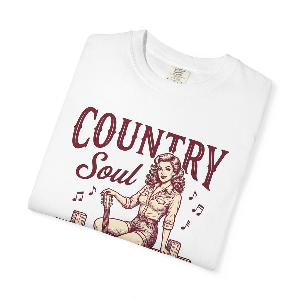 Cowgirl Guitar Shirt Band Gift Women Classic Tee Guitarist product image 5