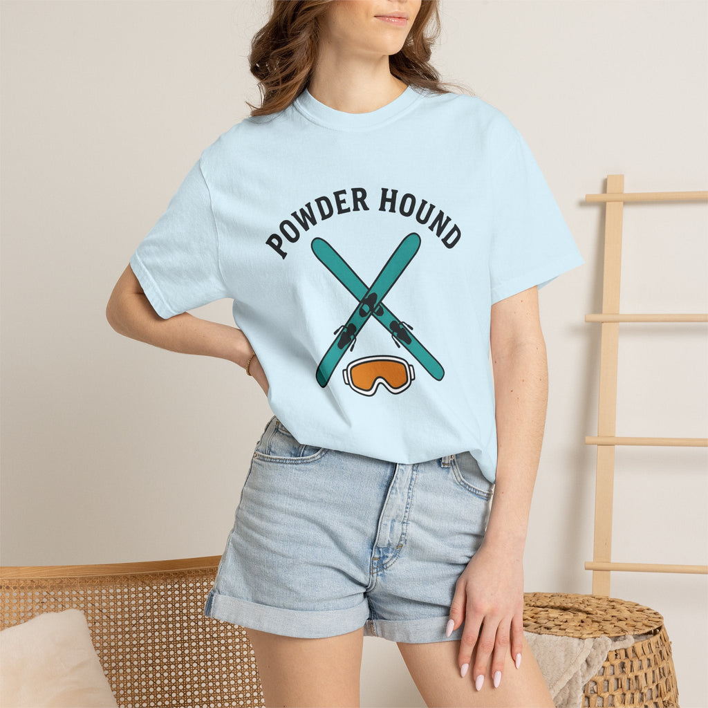 Crossed Snow Skis Shirt Skiing Ice Unisex Gift Sleek Tee product image 9