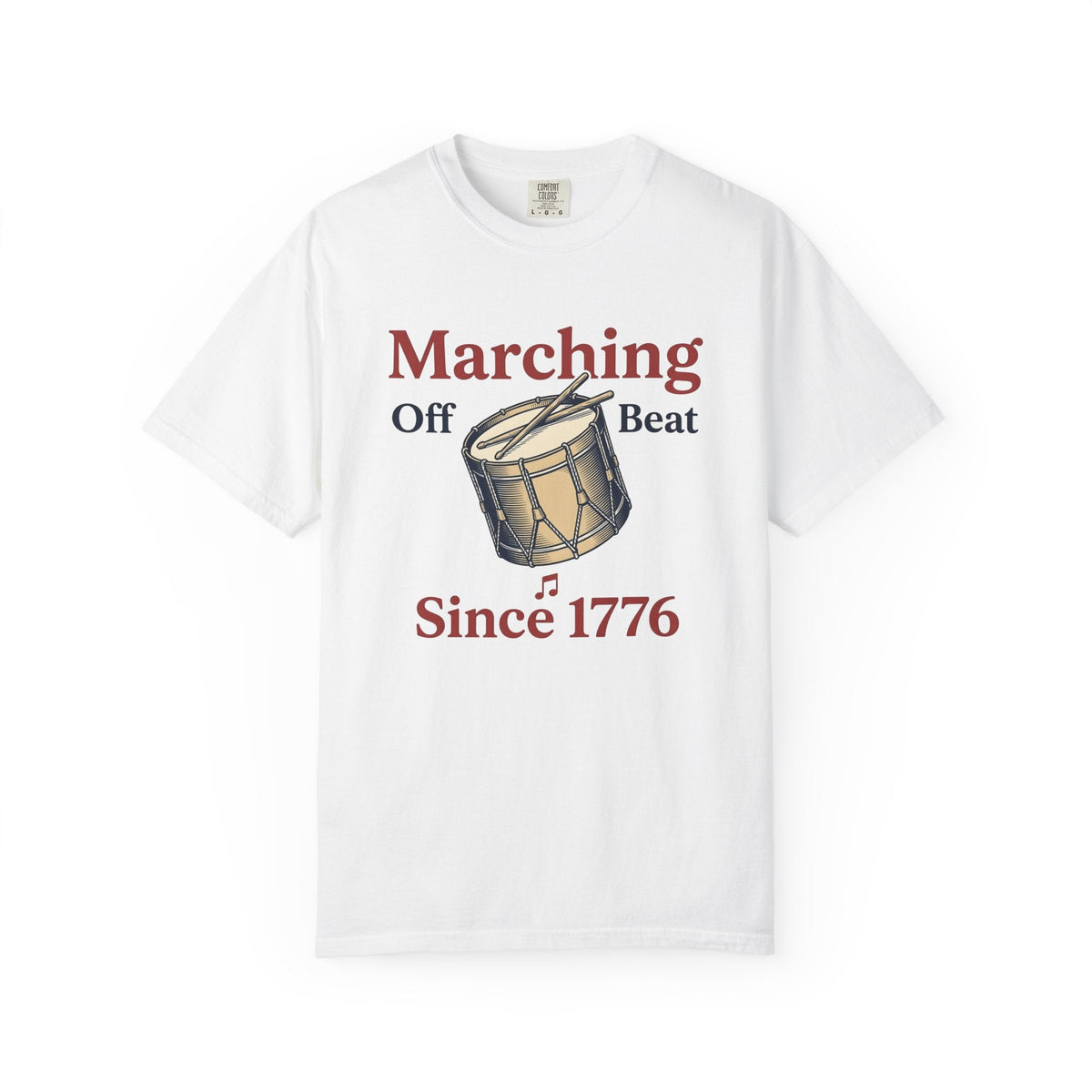 Snare Drum Shirt 4th Of July Freedom Gift Women Hand Drawn product image 1