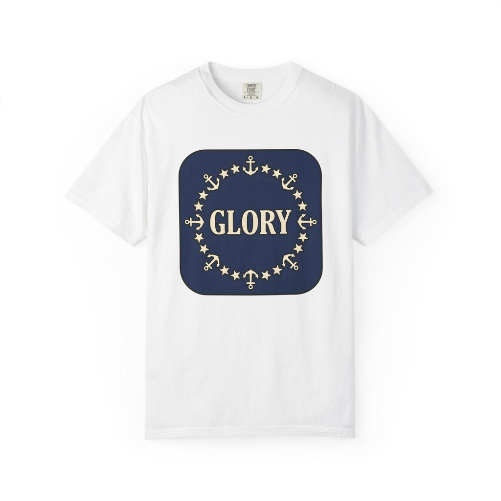 Anchor Star Circle Shirt 4th Of July Military Unisex Gift product image 1