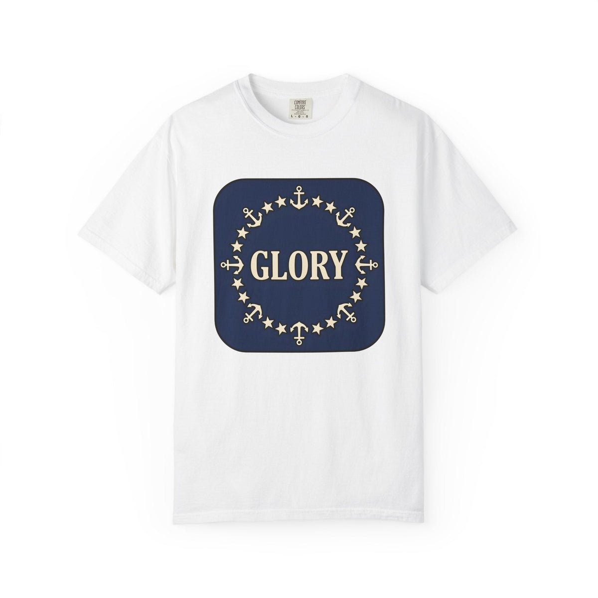 Anchor Star Circle Shirt 4th Of July Military Unisex Gift product image 1