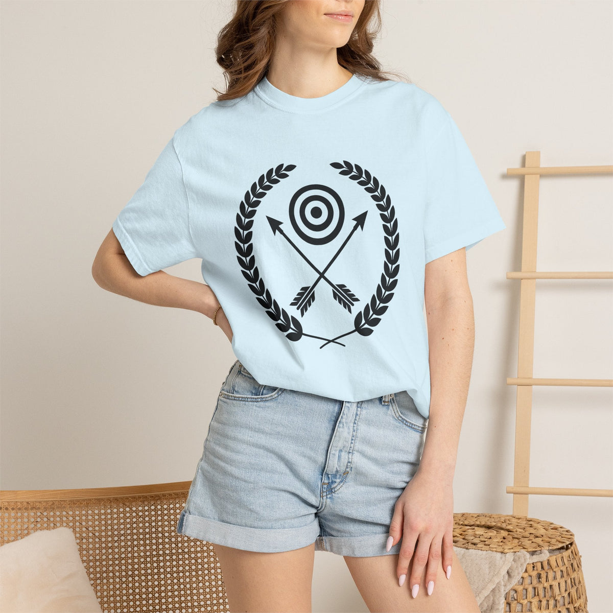 Archery Target Shirt Competition Unisex Gift Minimalist Tee product image 9
