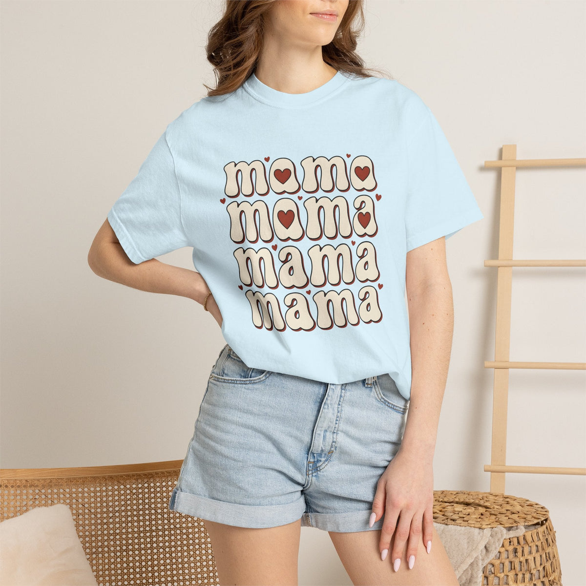 Old School Mom Text Shirt St. Valentine's Day Caregiver product image 9