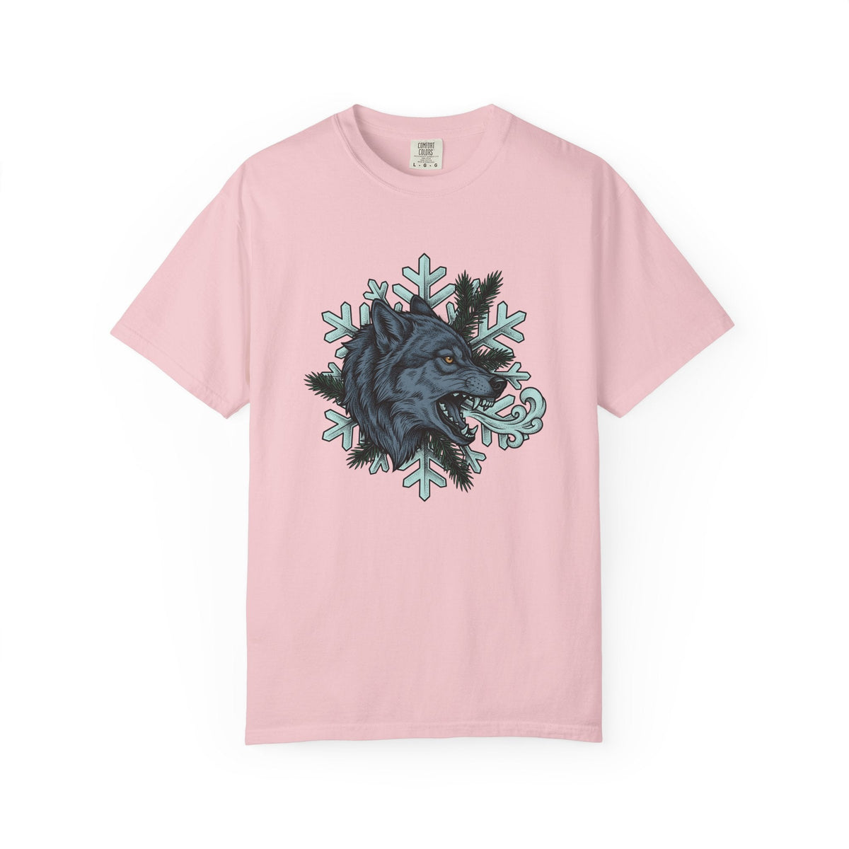 Wolf Head Shirt Winter Animal Unisex Gift Tattoo Style Tee product image 3