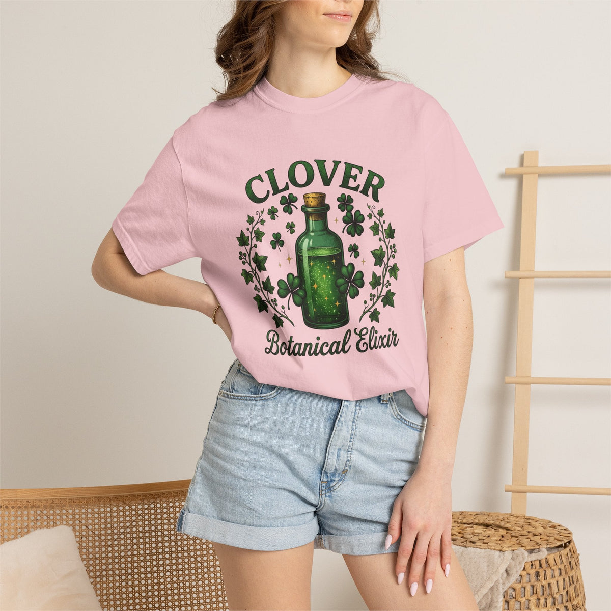 Lucky Potion Bottle Shirt St Patrick's Day Flora Unisex product image 12