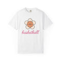 Basketball Petal Shirt Garden Unisex Gift Flat Tee Flower product image 1