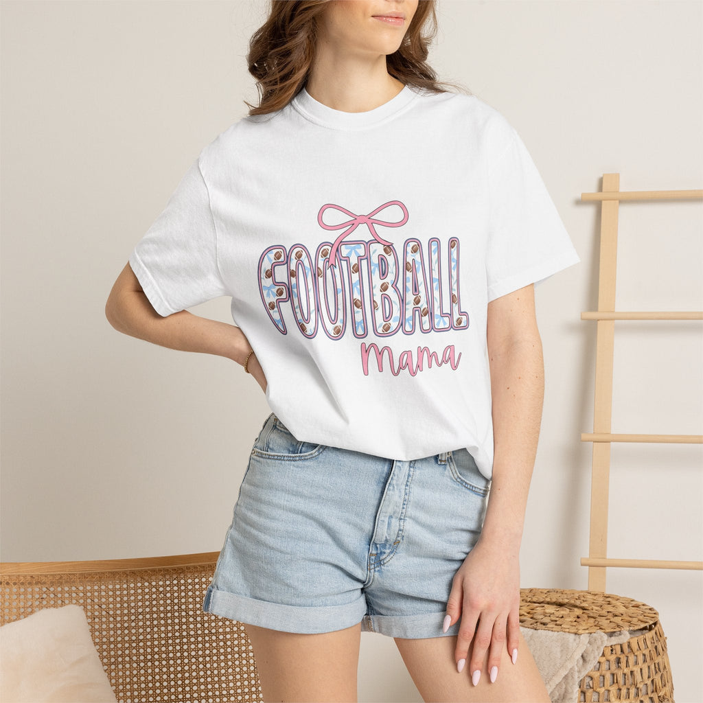 Football Motif Shirt Moms Recreation Gift Women Lively Tee product image 6