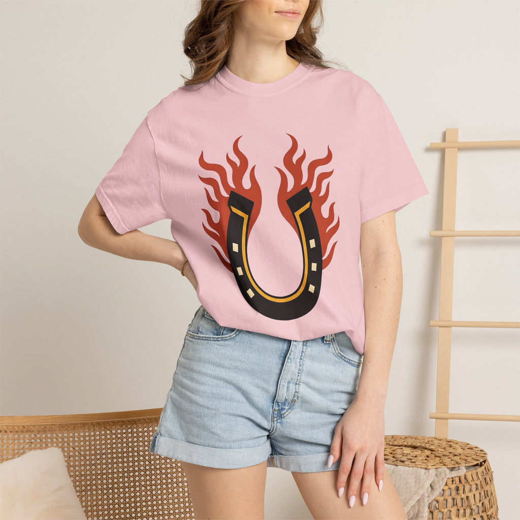 Fiery Horseshoe Shirt St. Valentine's Day Fortune Unisex product image 12