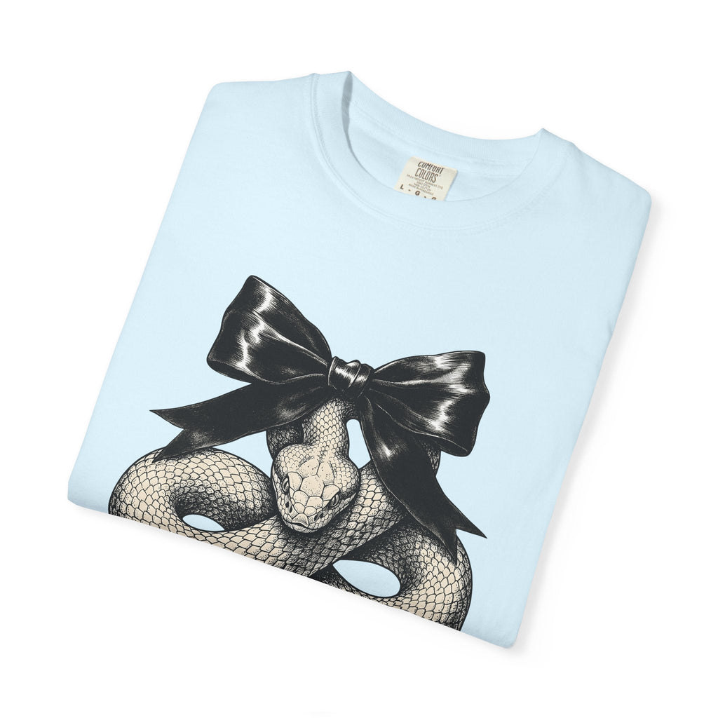 Serpent Bow Shirt Boho Chic Occult Unisex Gift Dark Tee product image 8