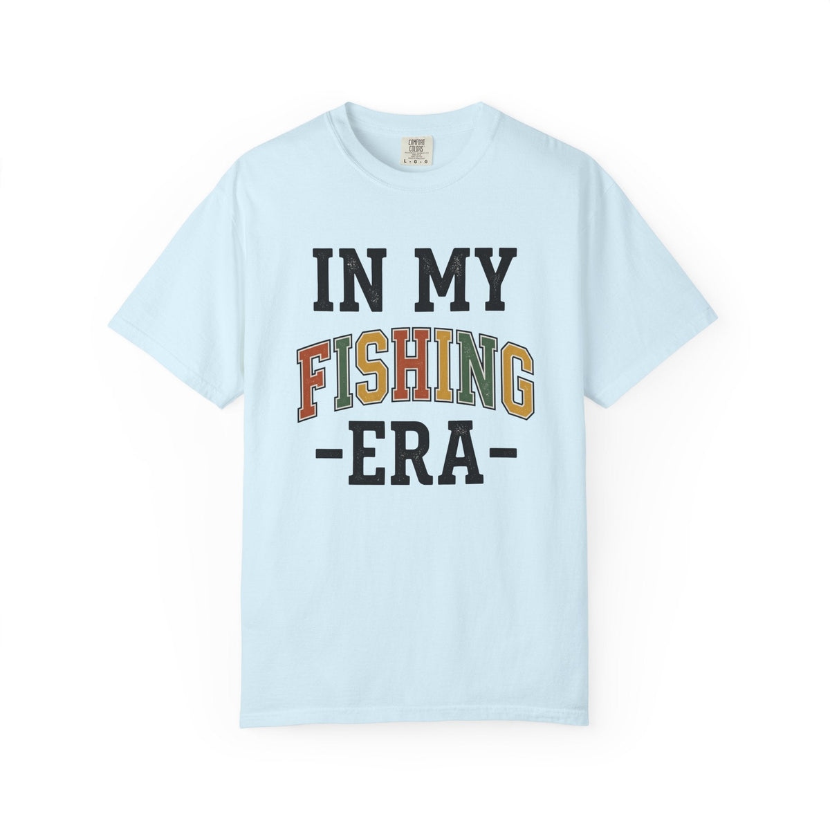 Varsity Patch Text Shirt Fishing Adventure Unisex Gift product image 2