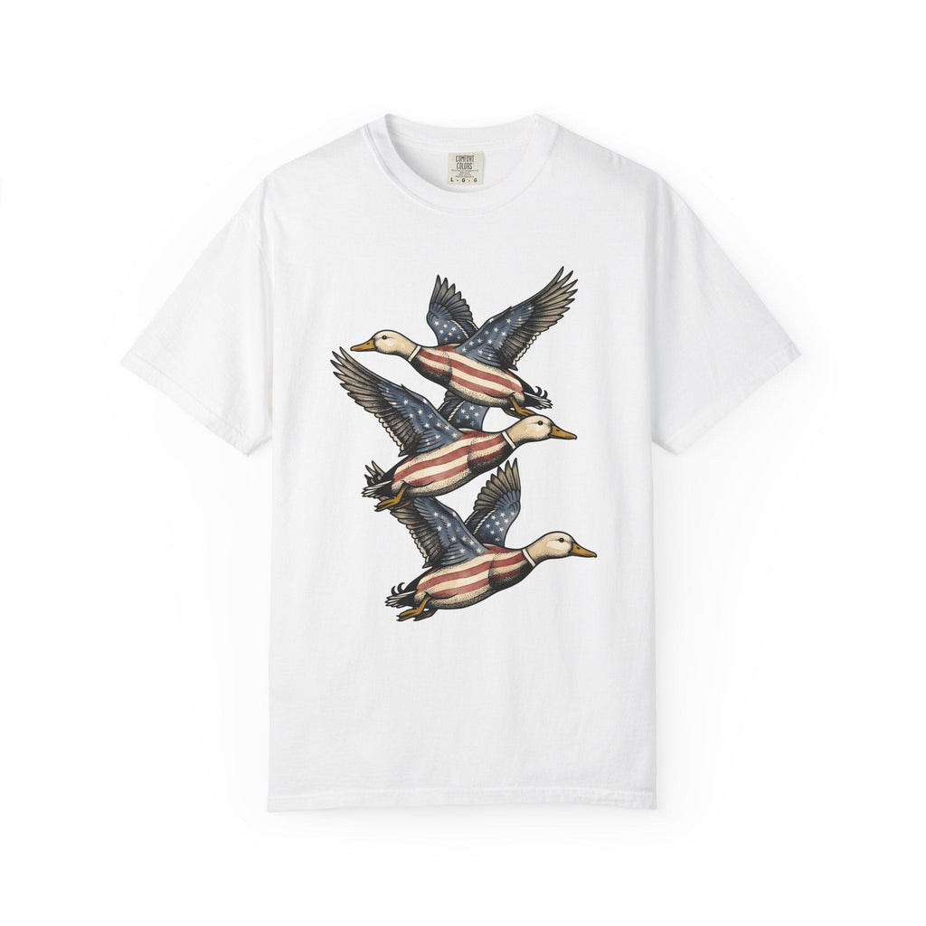 Patriotic Mallards Shirt 4th Of July Nature Gift Women product image 1