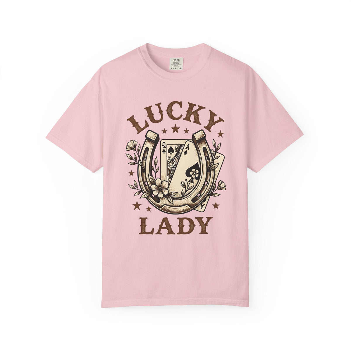 Horseshoe Poker Cards Shirt Cowgirl Betting Gift for Women product image 3
