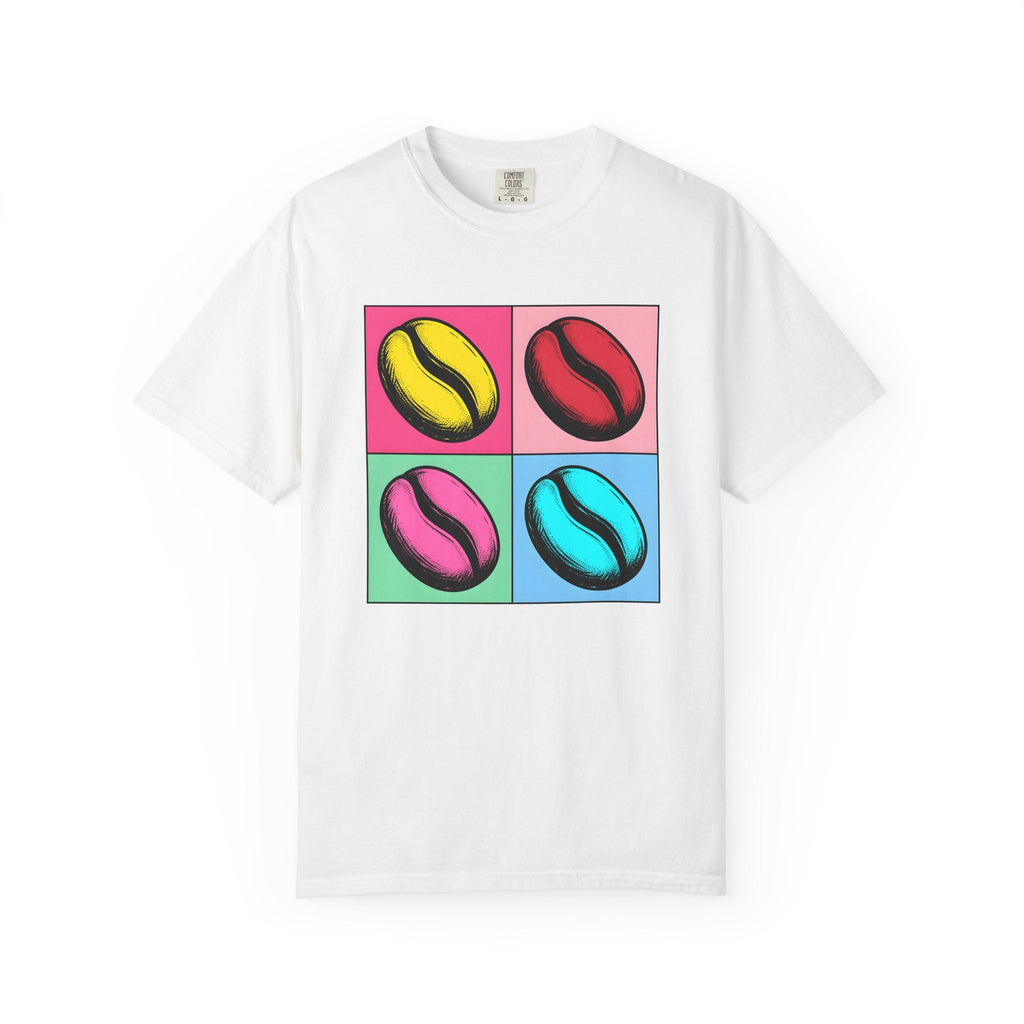 Coffee Bean Shirt Foodie Unisex Gift Pop Art Tee T-Shirt product image 1