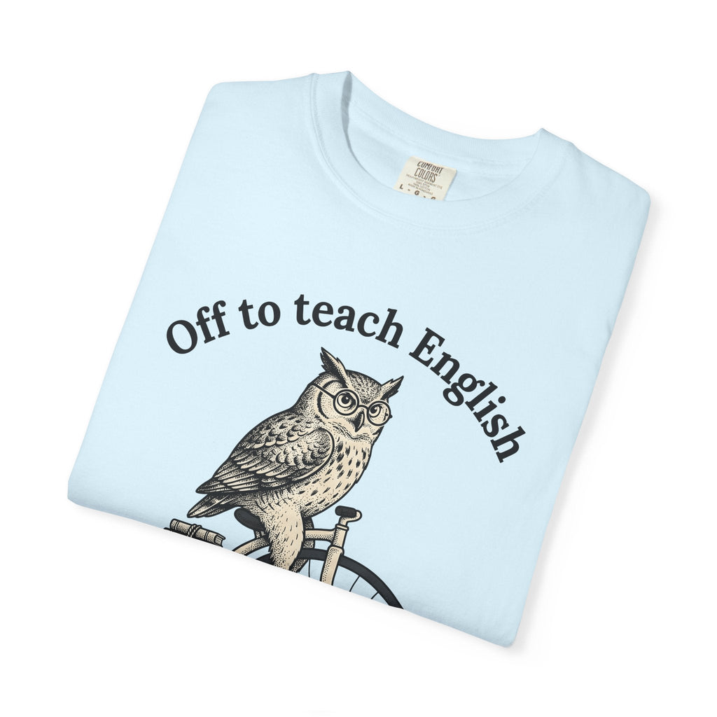 Owl Cycling Shirt Teachers Schooling Unisex Gift Antique product image 8
