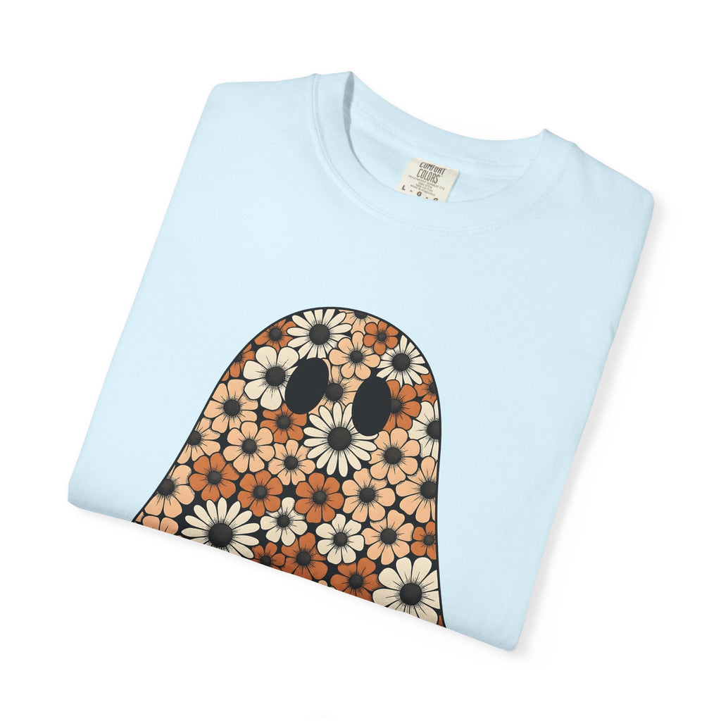Garden Ghost Shirt Halloween Flora Unisex Gift Folk Tee product image 9