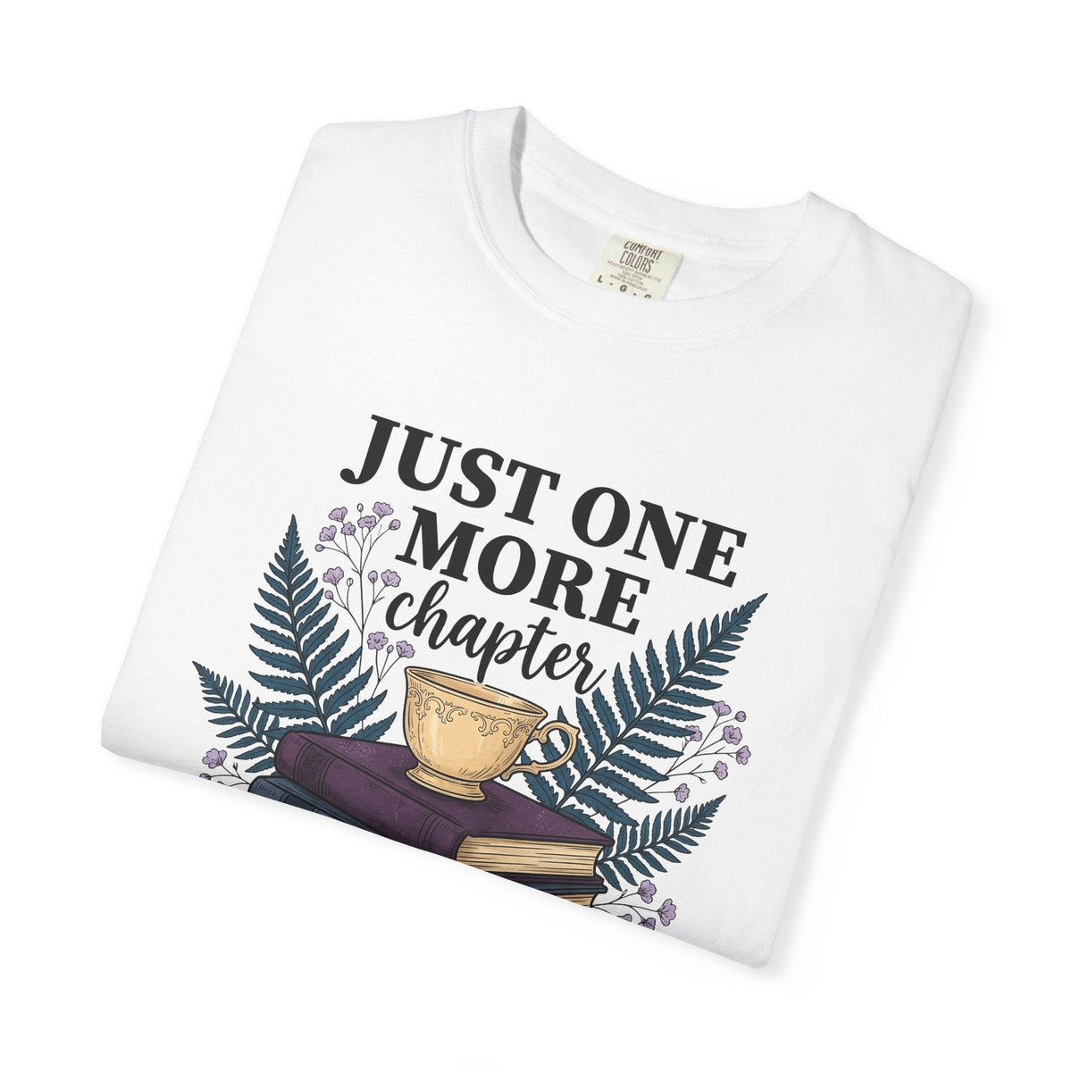 Stacked Books Teacup Shirt Boho Chic Reading Unisex Gift product image 5
