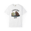 Woodchuck Desk Doodle T-Shirt – Funny Groundhog Critter product image 1