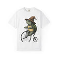 Turtle Bike Shirt Teacher Pets Unisex Gift Hand Drawn Tee product image 1