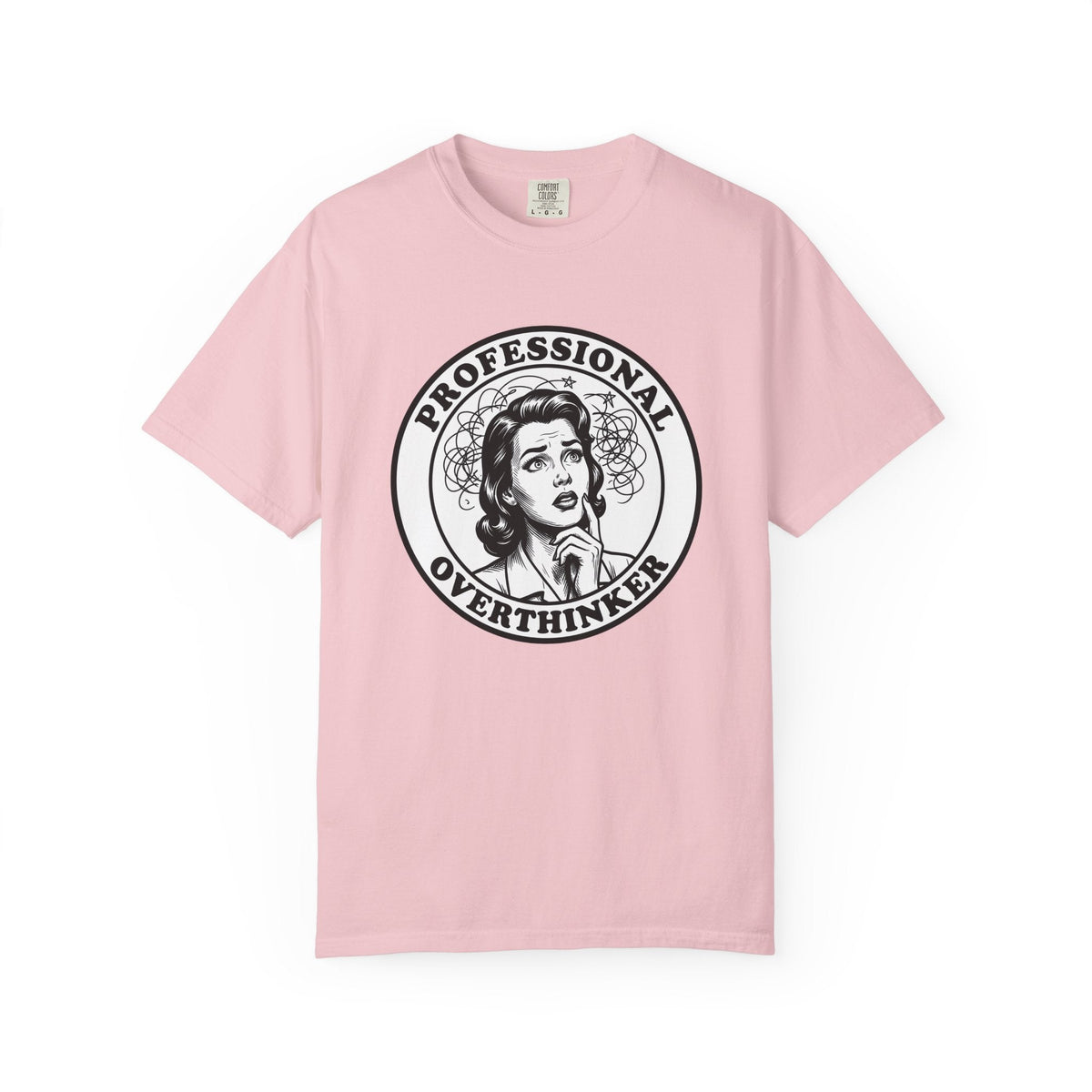 Old Woman Face Shirt Funny Witty Gift for Women Line Art product image 3