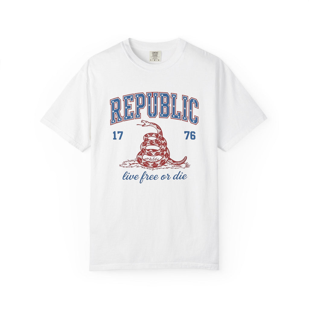 Rattlesnake Graphic Shirt America Freedom Unisex Gift product image 1